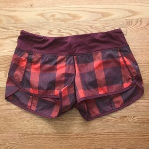 Lululemon Speed Shorts Size 6